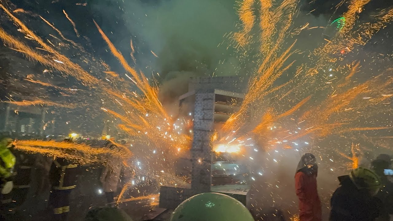 2025台南正統鹿耳門聖母廟 蜂炮7門施放（沒帶裝備超刺激）全都錄。