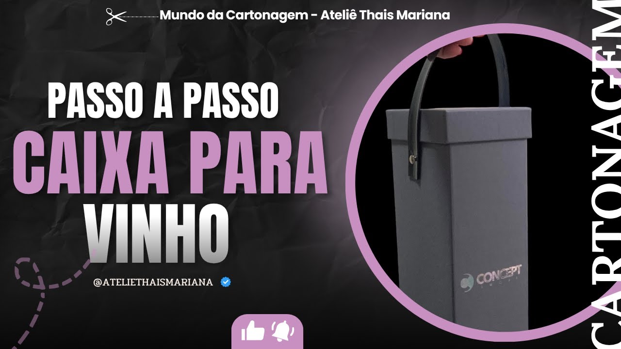 O PASSO a PASSO para FAZER CAIXAS de CARTONAGEM LUCRATIVAS para INICIANTES! VEJA AQUI!