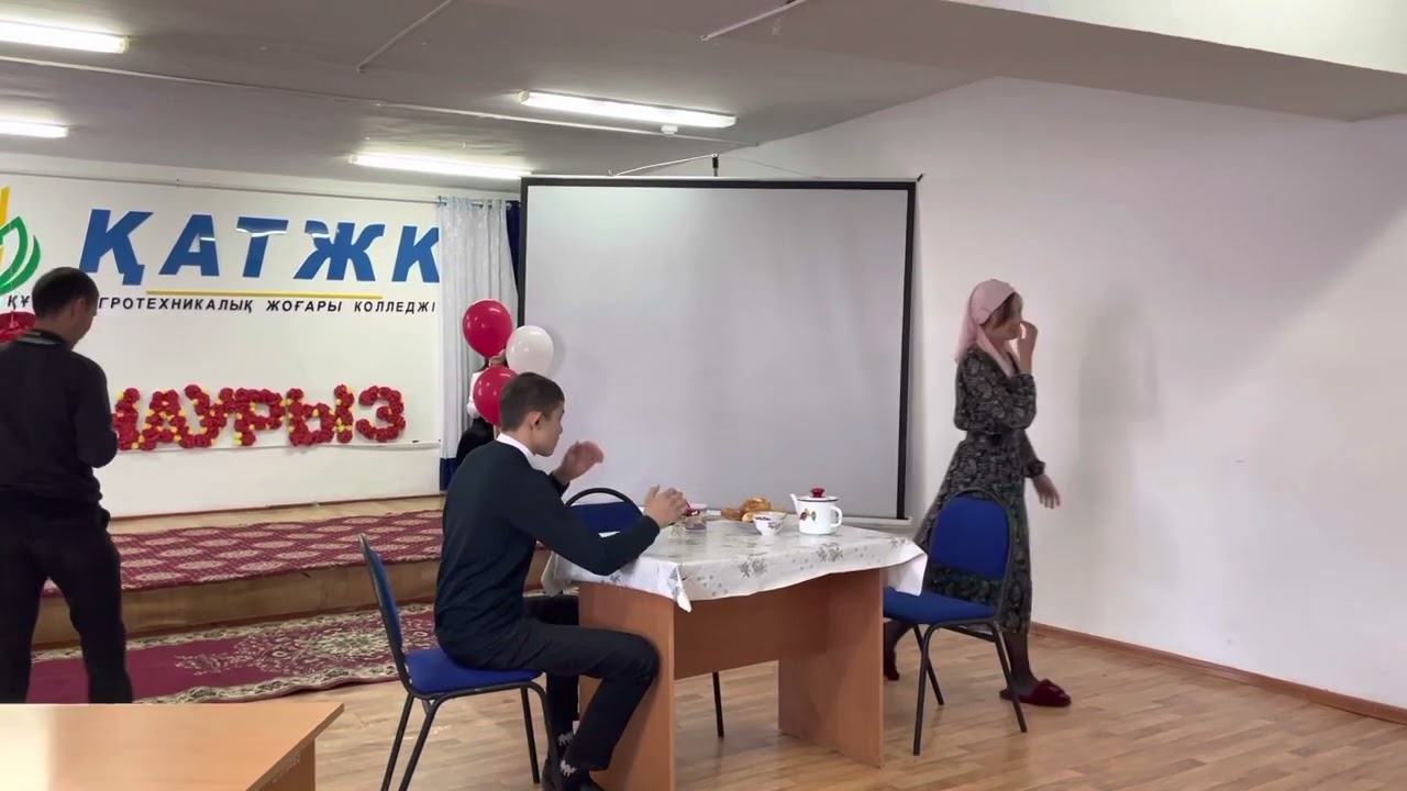 Анашым мені кешірші. Көрініс 8наурыз