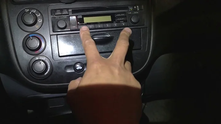 Honda Civic Lost Radio Code Serial Number and Code HELP!!!