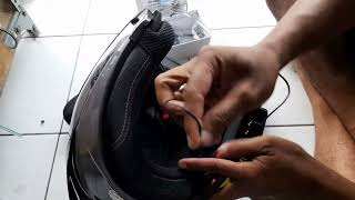 Tutorial on How to Install an Intercom on an NJS Koiroz Helmet - Quick and Hassle-Free Way to Ins... screenshot 2