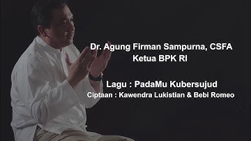 PadaMu Kubersujud - Afgan ( Cover By. Agung Firman Sampurna - Ketua BPK RI )