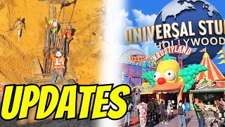 MASSIVE Updates TODAY at Universal Studios Hollywood - Coaster Update Moulin Rouge Studio Tour