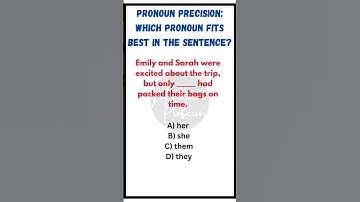 Pronoun Precision Quiz: Can You Choose the Correct Pronoun? | General Knowledge Grammar Challenge