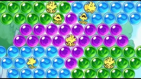 Snoopy POP! - Bubble Shooter: Bubble Pop Game level 1 to 10 Bubble Shooting Game
