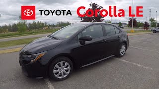 2020 Corolla LE | Quick Look/Walk Around 2020 Toyota Corolla Le Feature Tour And Walk Around