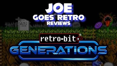 Retro-Bit Generations Console Review - Joe Goes Retro