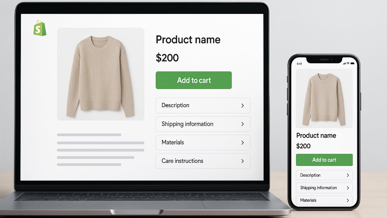 How To Add Collapsible Product Description Section In Shopify | Step By ...