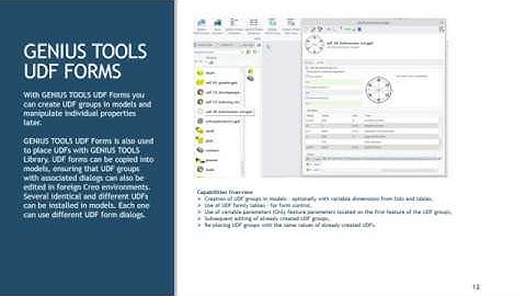 GENIUS TOOLS UDF Forms