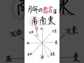 2023年の恵方「南南東の覚え方」#南南東 #恵方 #16方位