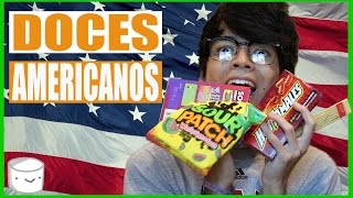 Experimentando Doces Americanos E Desafio Chubby Bunny Morimura