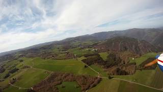 San Martin de Oscos desde el cielo 2013