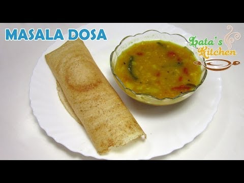 Masala Dosa Recipe South Indian Dosa Recipe Video In Hindi With Enish Subles