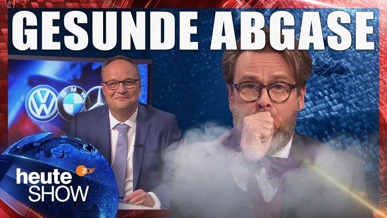 Matthias Matschke über den Abgasskandal | heute-show vom 02.02.2018