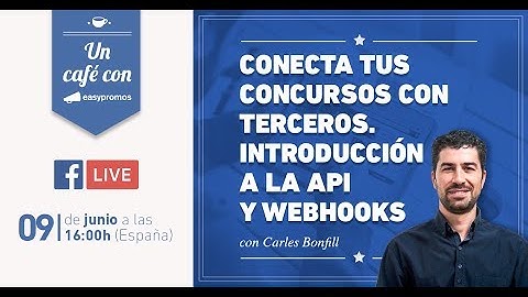 Conecta tus concursos con terceros con API y webhooks