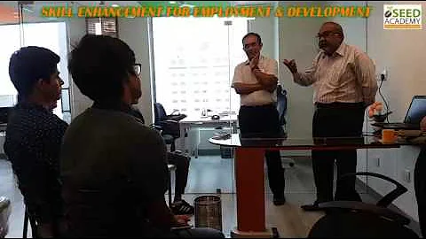 Ramesh Srinivas, CEO Worxogo to SEED Academy's stu...