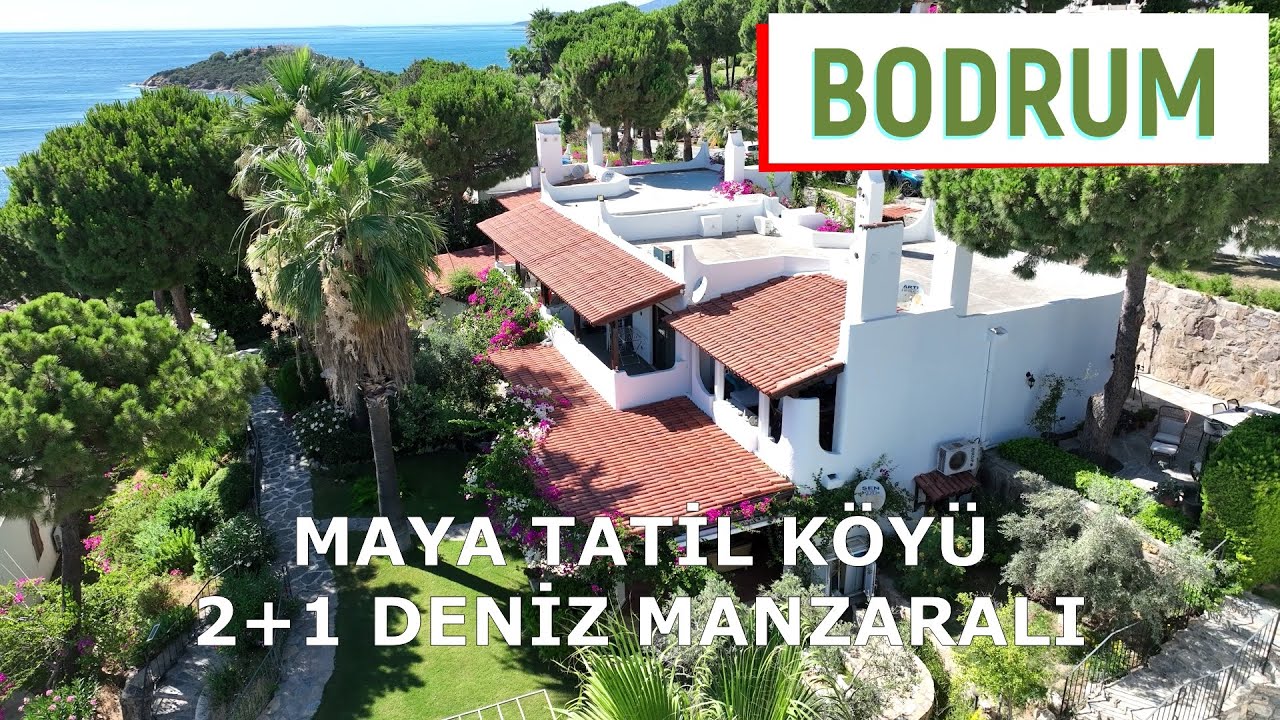 Maya Tatil Köyü Deniz Manzaralı 2+1 Daire Turu