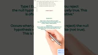 Type 2 error #populationstudies #statistics #ugcnetdec2025 #ugcnetjune2026