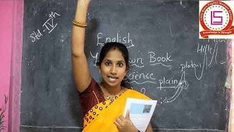 Std 4 English lesson no 4  YOUR OWN BOOK OF SCIENCE PART 2