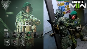 Kleo Finishing Move (Execution) - Call of Duty Modern Warfare II Beta Multiplayer