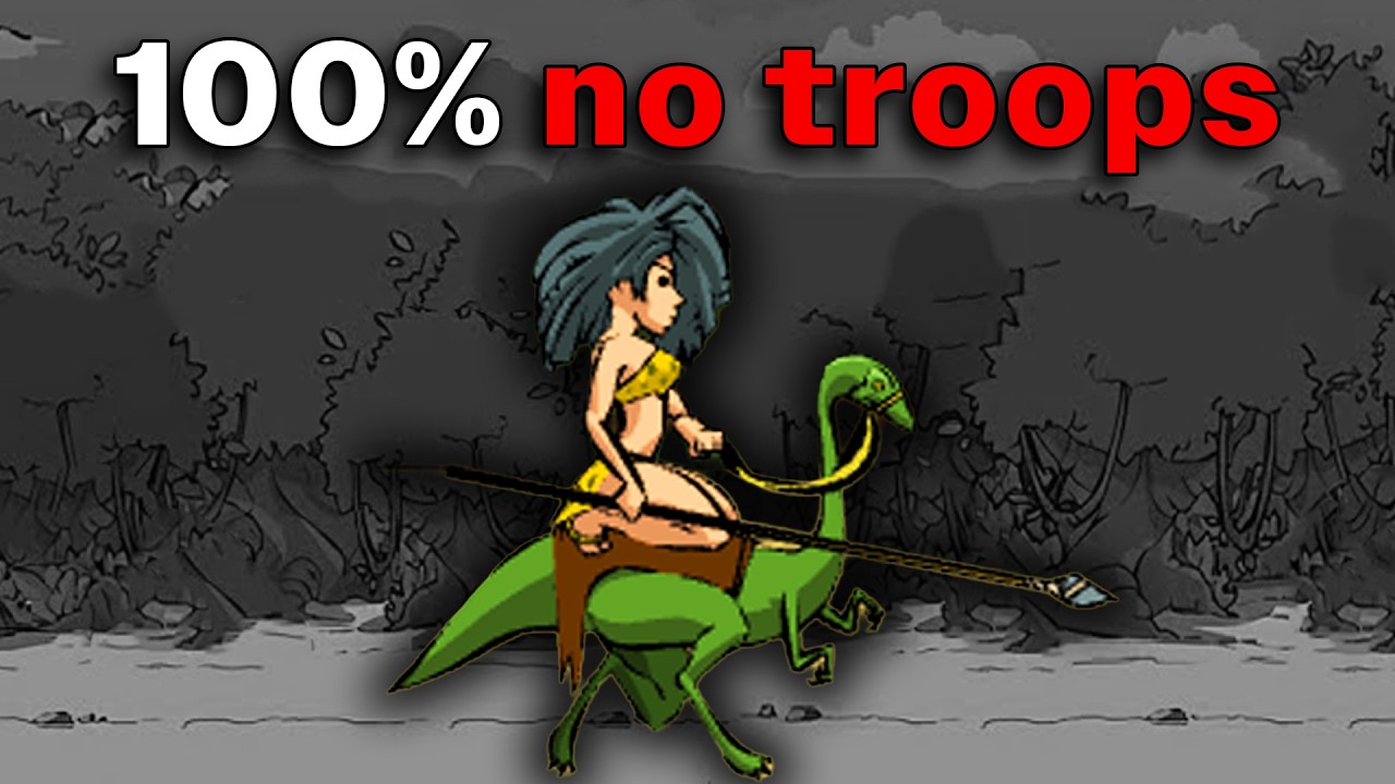 Can you beat Age of War 2 with ONLY TURRETS?