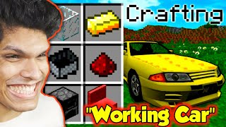 How to Make🔥&quot;WORKING CAR&quot; in [MCPE]