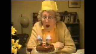 Lady's Teeth Fall Out on Her Birthday (Larry H Parker Commercial)
