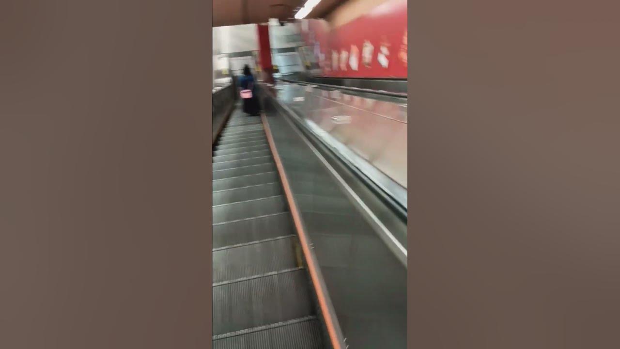 Escalator mtr lai king mtr travel mtrstation viral asmr 