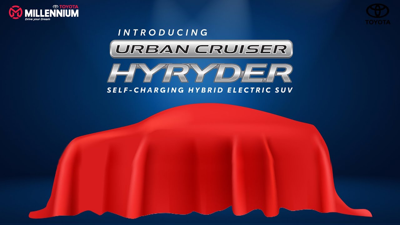 Feel the HY of Hybrid at Millennium Toyota | The all-new Toyota Urban Cruiser #hyryder