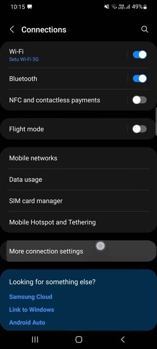 Enable Screen Mirroring on Samsung replacing DeX