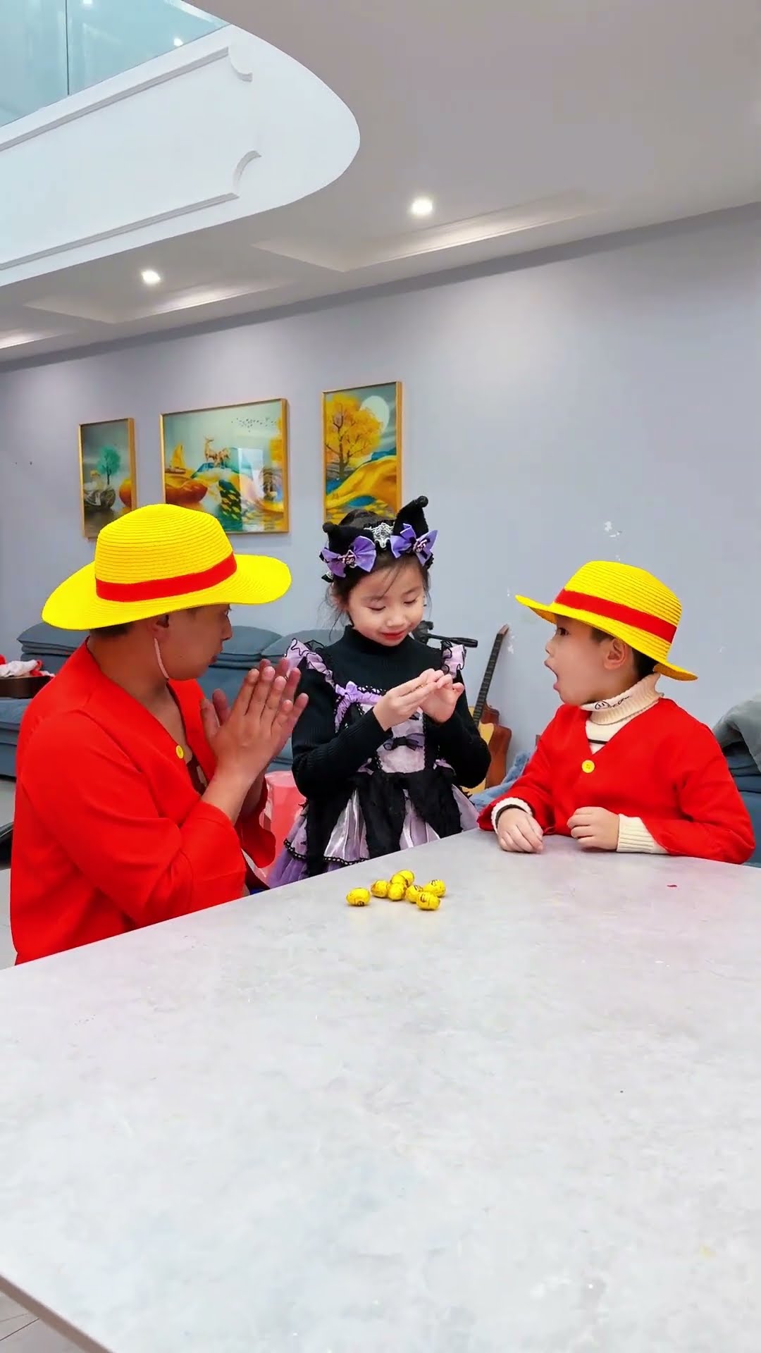 路飞被孩子们骗了 #路飞 #海贼王