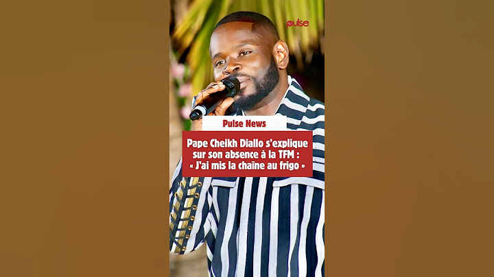 Pape Cheikh Diallo s’explique sur son absence à la TFM