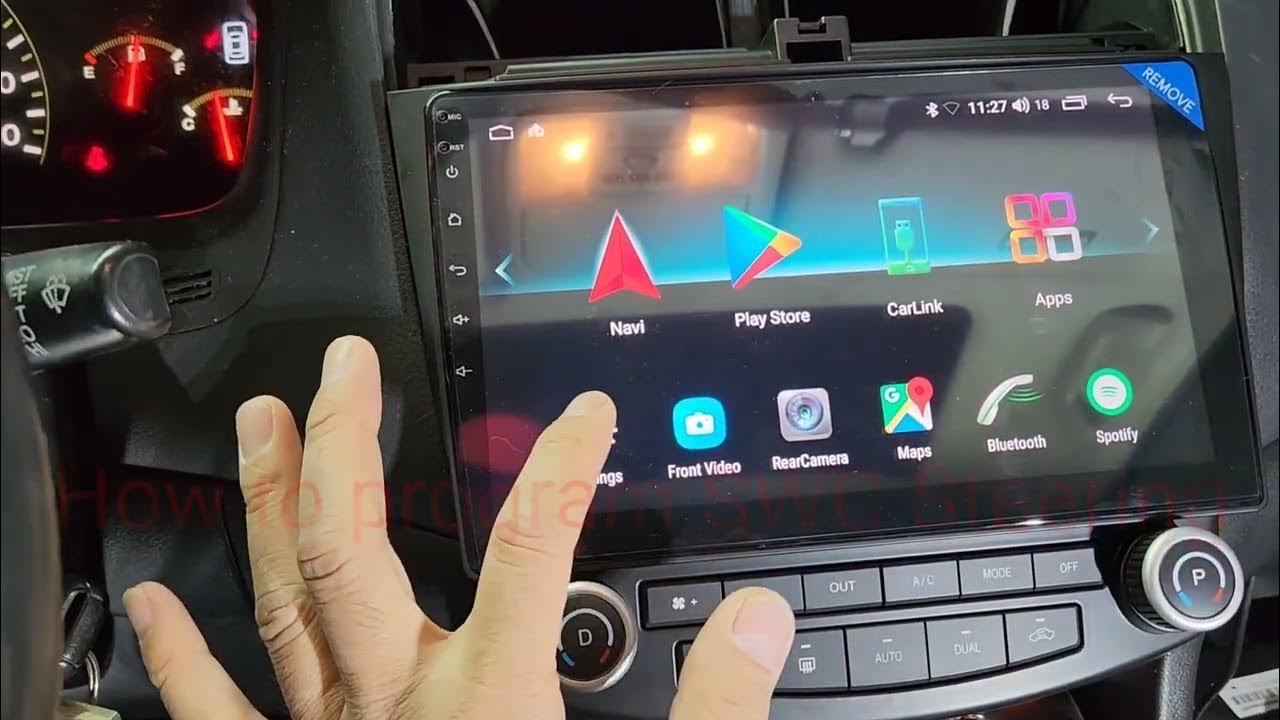 Honda Accord 03-07 Android Screen Installation - YouTube
