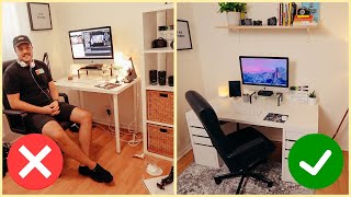 HOME OFFICE MAKEOVER!!! || Ikea Haul & Organize With Me (vlog)