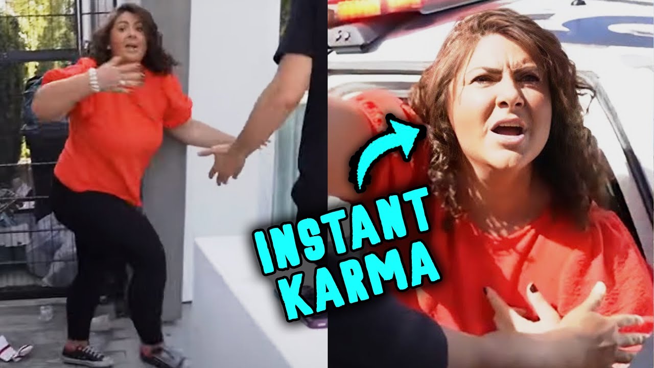 Karen Gets Caught Doing The UNTHINKABLE - YouTube