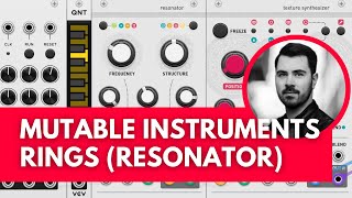 VCV Rack 2 Rings (Audible Instruments Resonator)