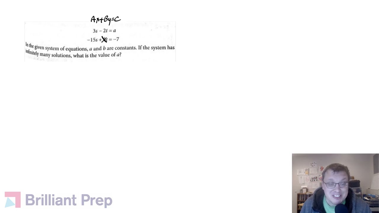 Infinite Solutions? Solved! #36 (dSAT Math)