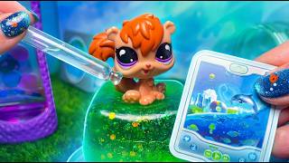 ASMR 🫧 Nostalgic LPS Hydro Spa & NeeDoh Cube Care (Frutiger Aero) screenshot 1