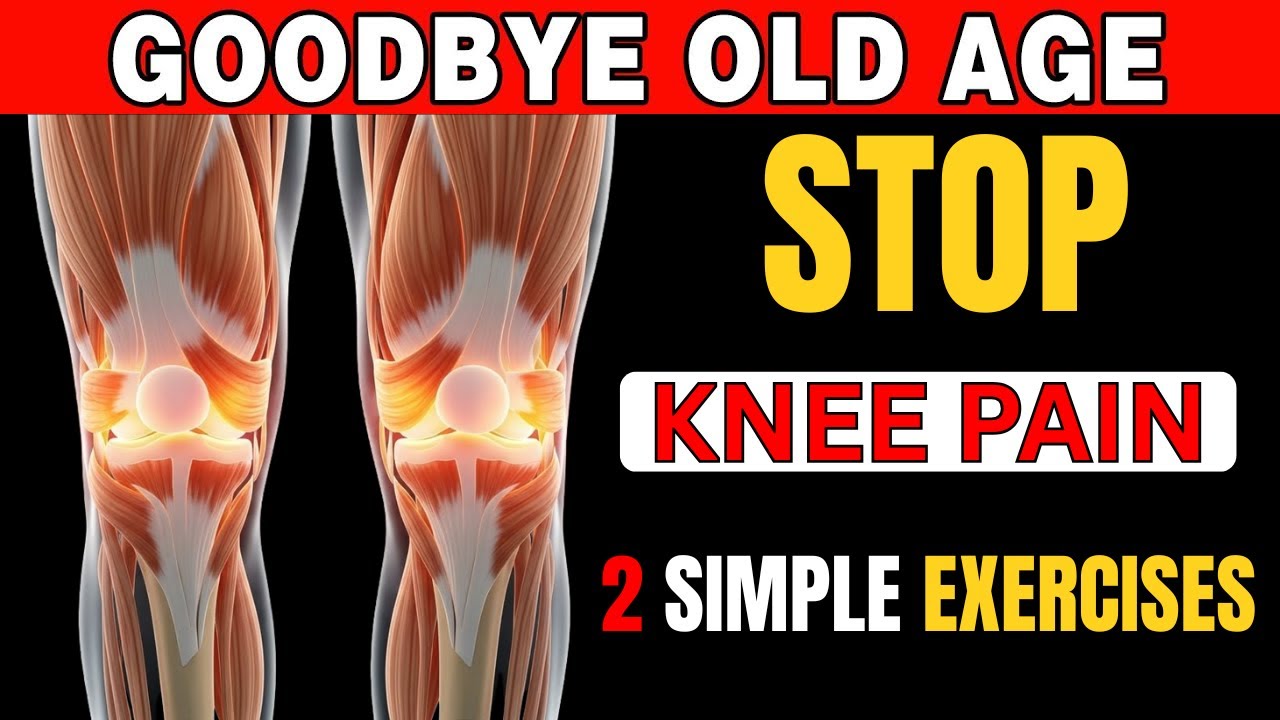 Stop Knee Pain NOW! 2 Simple Exercises to Strengthen Your Knees Fast ...