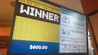 OLG Daily Keno Pick 4 $3K Huge Win Validation #1