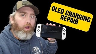 Nintendo Switch OLED not charging USB port repair