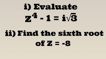 How to find the Nth root of a complex number. #complexnumbers #jonahemmanuel