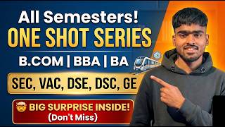 ONE SHOT SERIES for You, Most Important Questions, pdf notes, Easy Explanations 