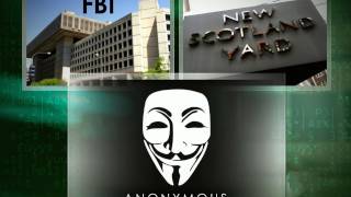 CBS Evening News with Scott Pelley - Anonymous hacks FBI call to Scotland Yard