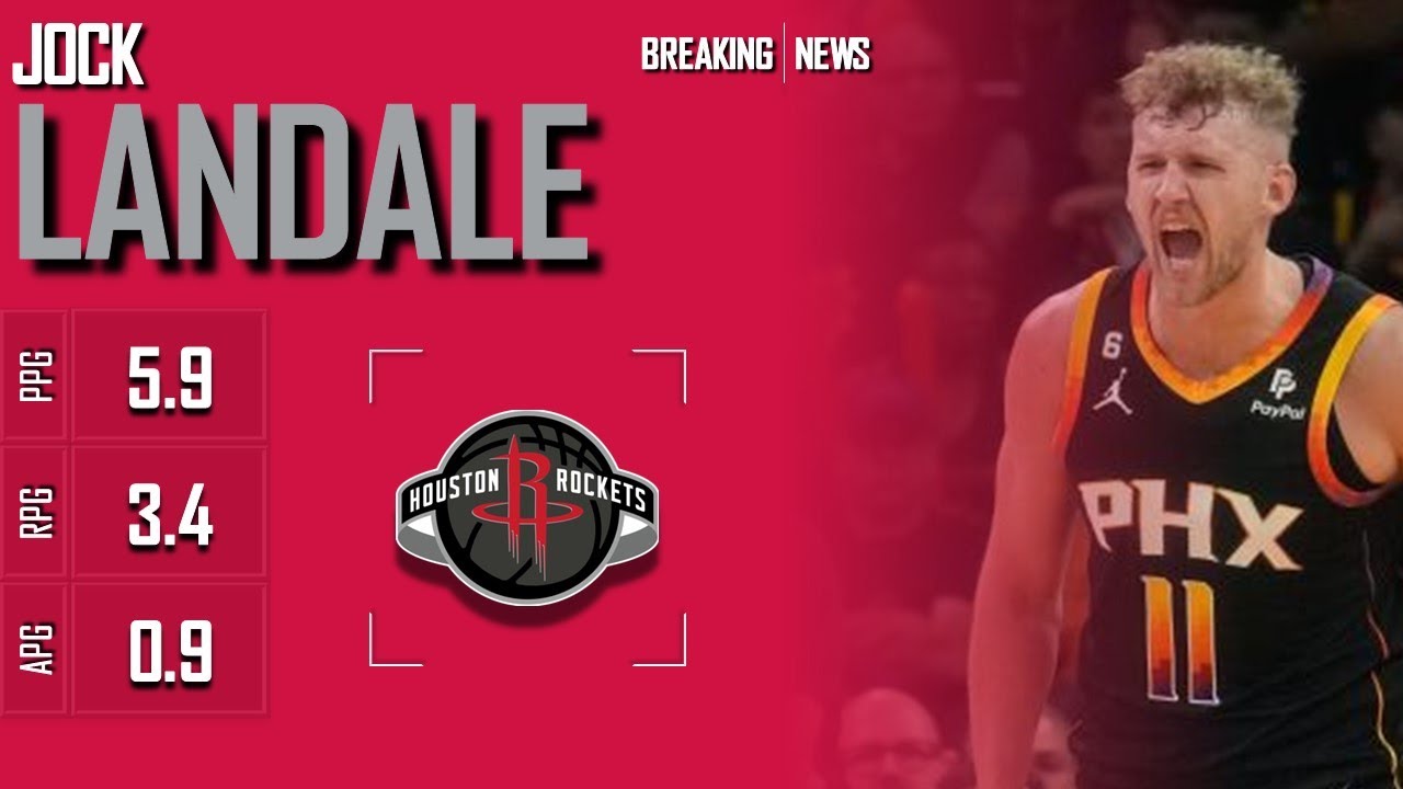 HOUSTON ROCKETS: Jock Landale ᴴᴰ