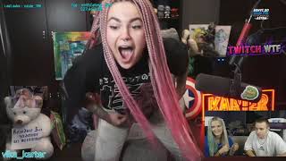 Модестал смотрит TWITCHWTF | КАРИНА СТРИМЕРША ПОКАЗАЛА ЖОПУ | БУСТЕР В СОЧИ!