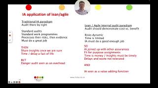 Lean and Agile Auditing - An Introduction Part 11