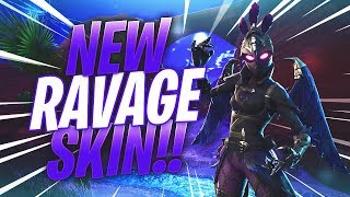 New Ravage Skin Gameplay Fortnite Battle Royale