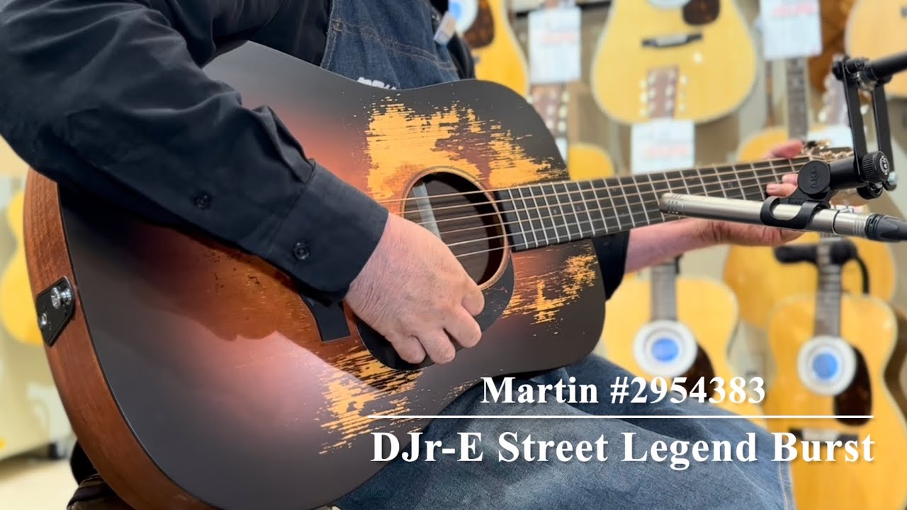 Martin DJr-E Street Legend Burst #2954383 【エイジド風フィニッシュ