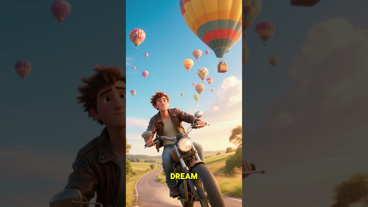 The Motorcycle and the Great Balloon Festival